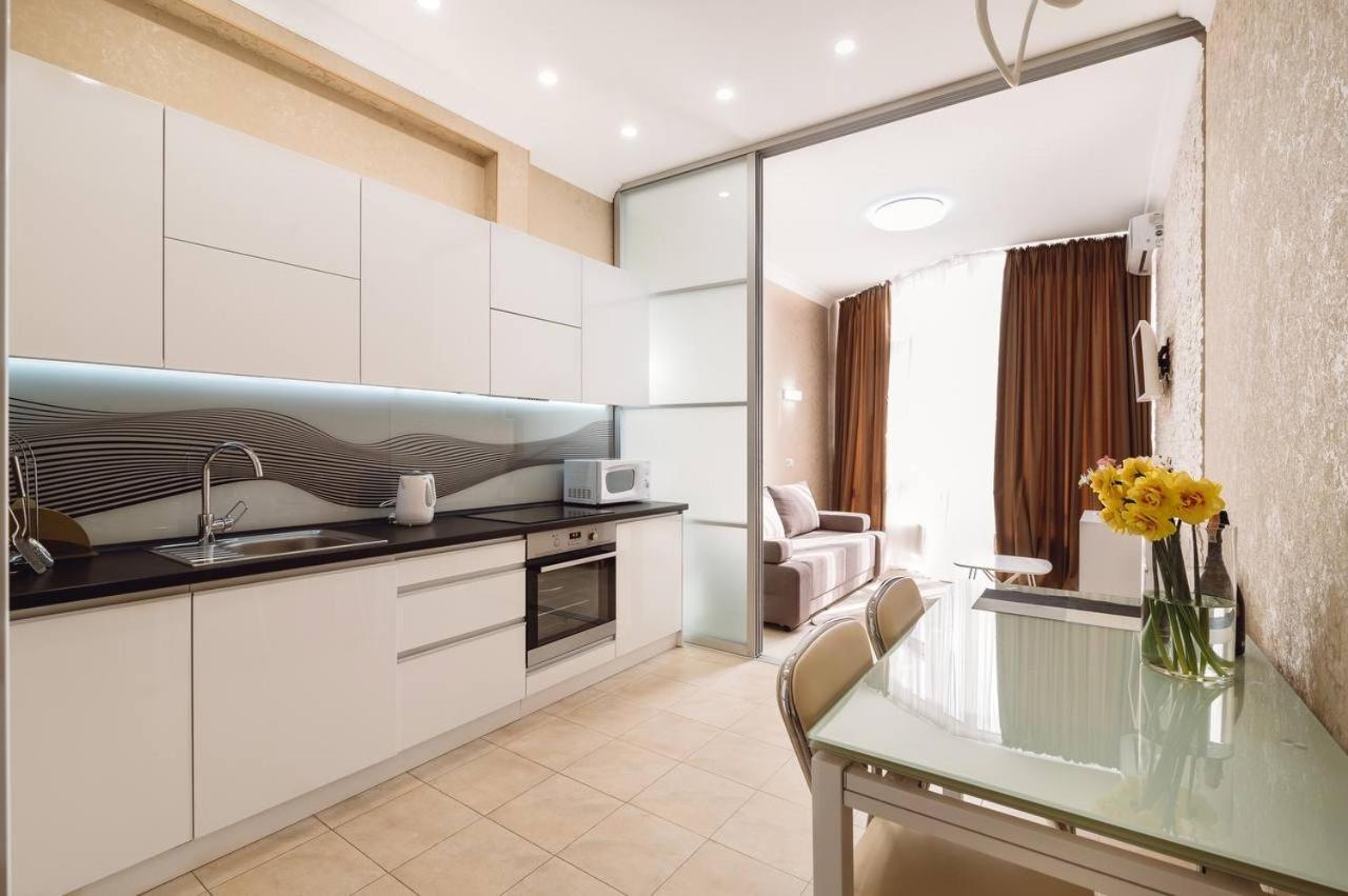 Apartmán Gagarin Plaza Sea View Apart Arcadia 198 Oděsa Exteriér fotografie