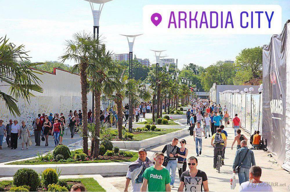 Apartmán Gagarin Plaza Sea View Apart Arcadia 198 Oděsa Exteriér fotografie